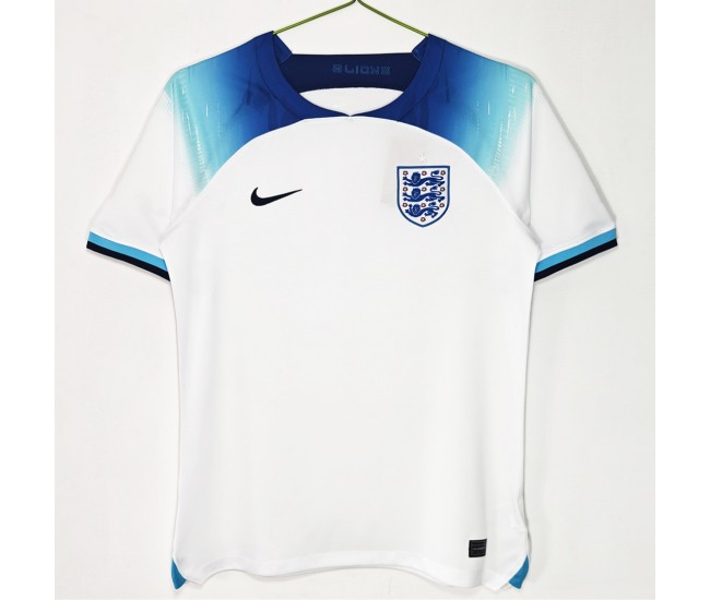 England Men Home Retro Soccer Jersey 2022
