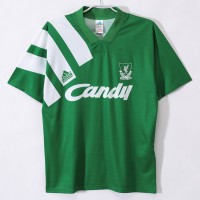 Liverpool FC Men Away Retro Soccer Jersey 1991