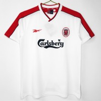 Liverpool FC Men Away Retro Soccer Jersey 1998