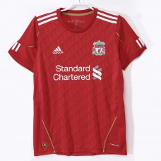 Liverpool FC Men Home Retro Soccer Jersey 2010 Liverpool FC Men Home Retro Soccer Jersey 2010