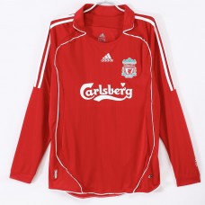 Liverpool FC Men Home Long Sleeve Retro Soccer Jersey 2006 Liverpool FC Men Home Long Sleeve Retro Soccer Jersey 2006