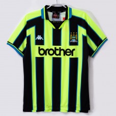 Manchester City FC Men Away Retro Soccer Jersey 1998