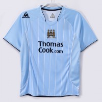 Manchester City FC Men Home Retro Soccer Jersey 2007