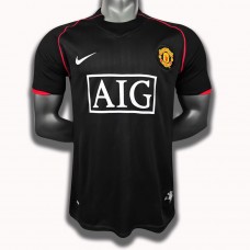 Manchester United FC Men Away Retro Soccer Jersey 2007 Manchester United FC Men Away Retro Soccer Jersey 2007