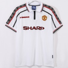 Manchester United FC Men Away Retro Soccer Jersey 1998