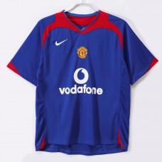 Manchester United FC Men Away Retro Soccer Jersey 2005 Manchester United FC Men Away Retro Soccer Jersey 2005