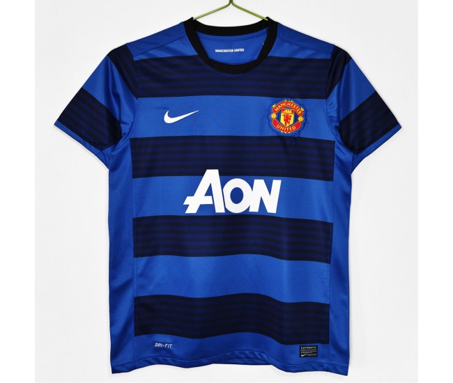 Manchester United FC Men Away Retro Soccer Jersey 2011