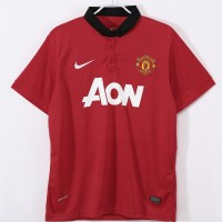 Manchester United FC Men Home Retro Soccer Jersey 2013 Manchester United FC Men Home Retro Soccer Jersey 2013