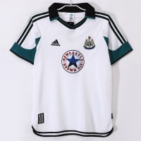 Newcastle United FC Men Away Retro Soccer Jersey 1999