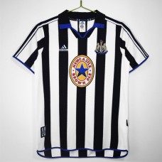 Newcastle United FC Men Home Retro Soccer Jersey 1999 Newcastle United FC Men Home Retro Soccer Jersey 1999
