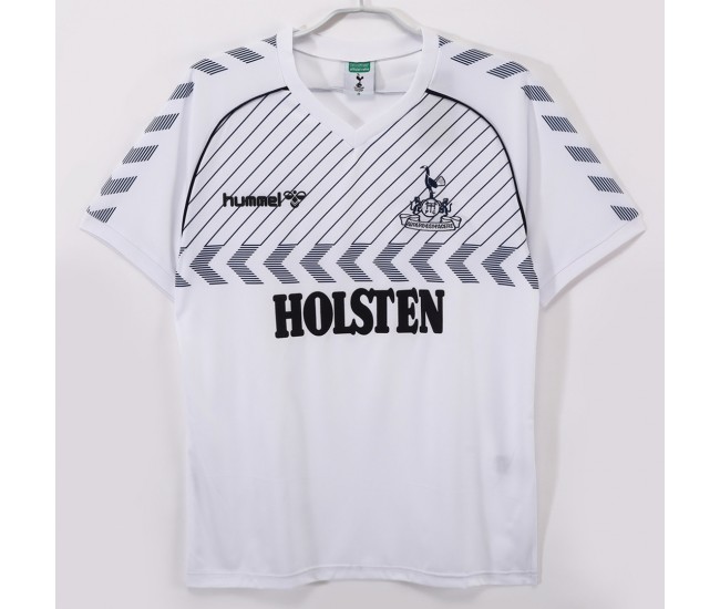 Tottenham Hotspur FC Men Home Retro Soccer Jersey 1986