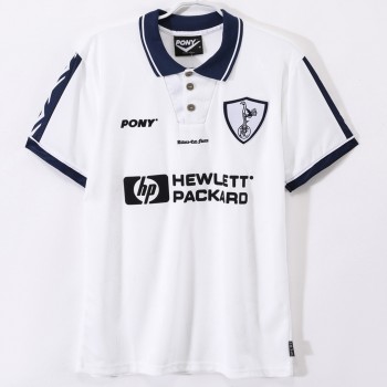 Tottenham Hotspur FC Men Home Retro Soccer Jersey 1995 Tottenham Hotspur FC Men Home Retro Soccer Jersey 1995
