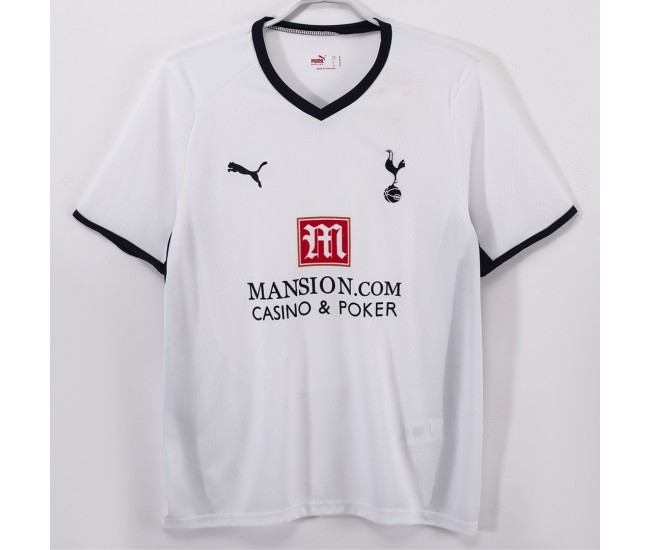 Tottenham Hotspur FC Men Home Retro Soccer Jersey 2008