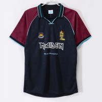 West Ham United Men Iron Maiden Home Soccer Jersey 1999