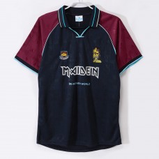 West Ham United Men Iron Maiden Home Soccer Jersey 1999 West Ham United Men Iron Maiden Home Soccer Jersey 1999