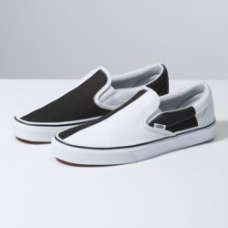 Vans Men Shoes Mega Checker Slip-On Black/True White