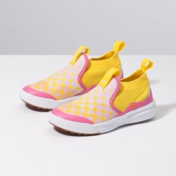 Vans Kids Shoes Kids Checkerboard Xtreme Ranger Lilac Snow/Vibrant Yellow