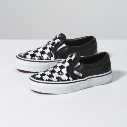 Vans Kids Shoes Kids Flipping Sequins Slip-On Checkerboard/Black