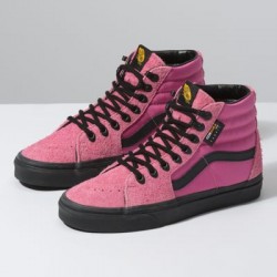 Vans Women Shoes Cordura Sk8-Hi Azalea Pink/Black