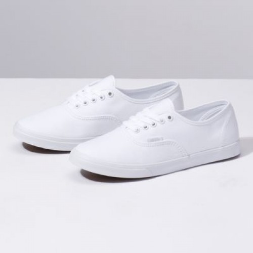 vans authentic lo pro womens shoes true white