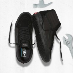 Vans Women Shoes Made For The Makers Sk8-Hi Reissue UC Black/Black/Black