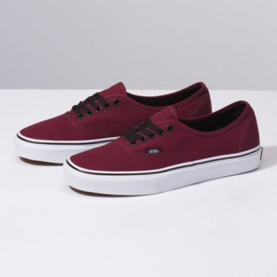 Vans Men Shoes Authentic Port Royale Red/Black