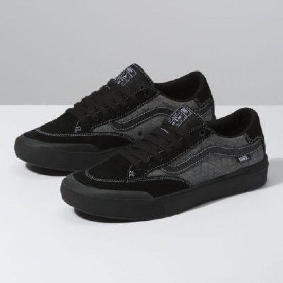 Vans Women Shoes Croc Berle Pro Black/Pewter