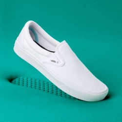 Vans Men Shoes ComfyCush Slip-On True White/True White