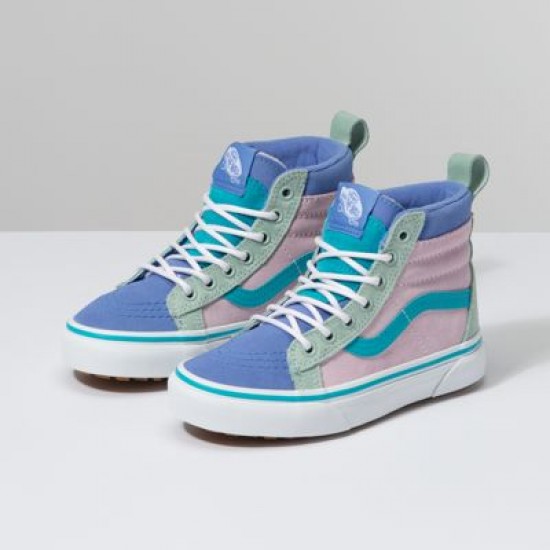 Vans Kids Shoes Kids Sk8-Hi MTE Lilac Snow/Ultramarine