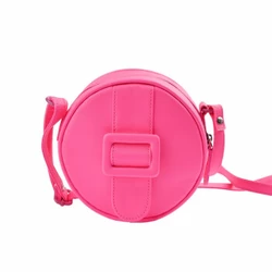 Merimies Fluorescent Round Bag Neon Pink Bag