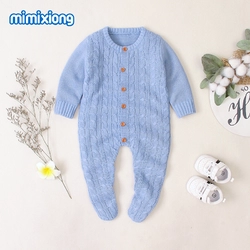 Mimixiong Baby Knitted Romper 82W353