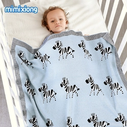 Mimixiong 100% Cotton Baby Knitted Blankets 82W628
