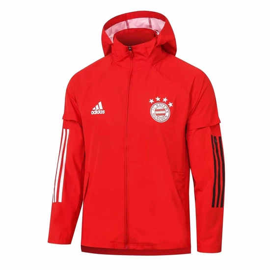 FC Bayern Training Presentation Jacket Red