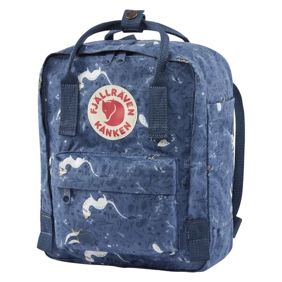 Fjallraven Kanken Art Mini Backpack Blue Fable