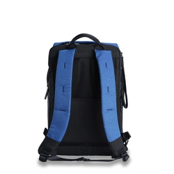 Blue business backpack 