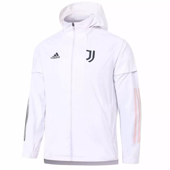 Juventus White Training Storm Jacket 2020 2021