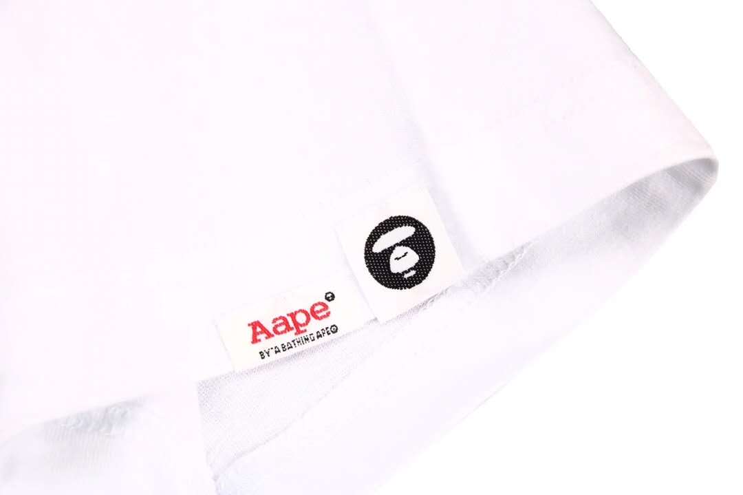 Aape 19ss Ape Head Print T-Shirt White