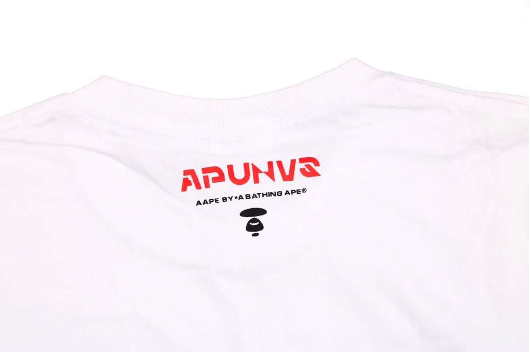 Aape 19ss Ape Head Print T-Shirt White