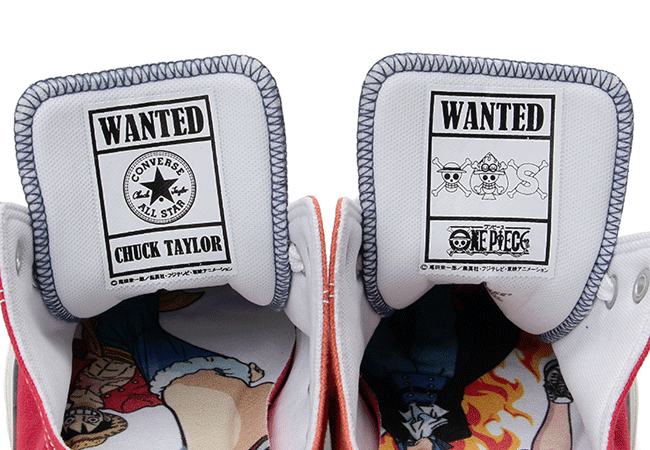 one piece sneakers