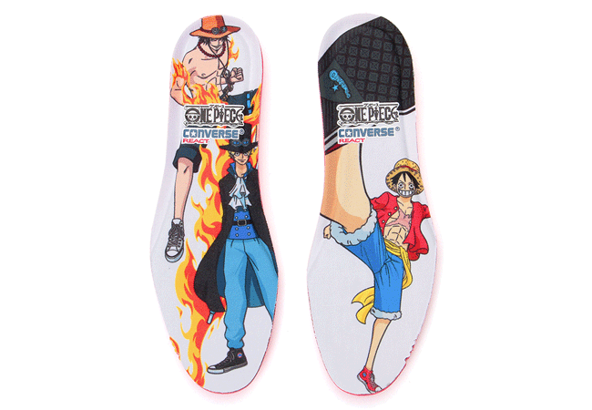 one piece sneakers
