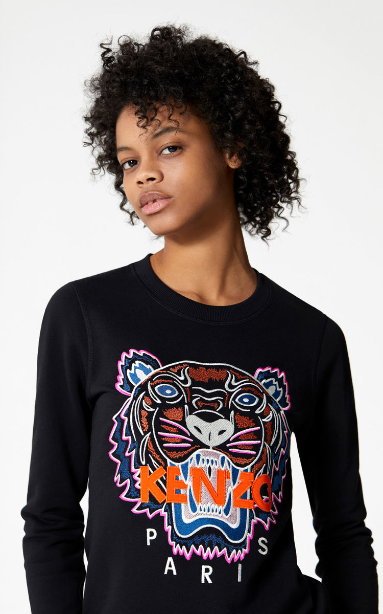 kenzo tiger sweatshirt women's