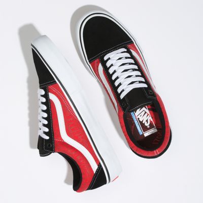 Vans Men Shoes Vans x Baker Old Skool Pro Black/White/Red