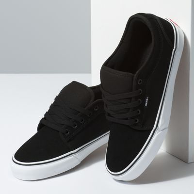 Vans Men Shoes Suede Chukka Low Black/True White