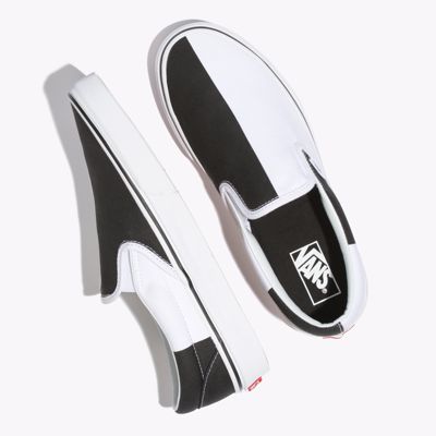 Vans Men Shoes Mega Checker Slip-On Black/True White