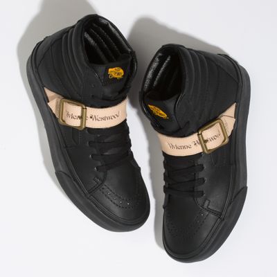 Vans Women Shoes Vivienne Westwood X Vans Sk8-Hi Platform PS Leather/Black