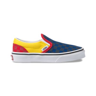 Vans Kids Shoes Kids OTW Rally Slip-On Navy/Yellow/Red