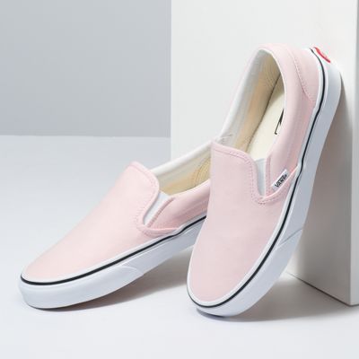 Vans Women Shoes Slip-On Blushing/True White