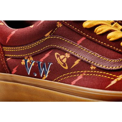 Vans Women Shoes Vivienne Westwood X Vans Old Skool Thunderbolt Orbs/Gum