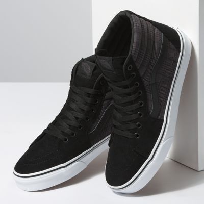 Vans Men Shoes Suiting Sk8-Hi Black/True White