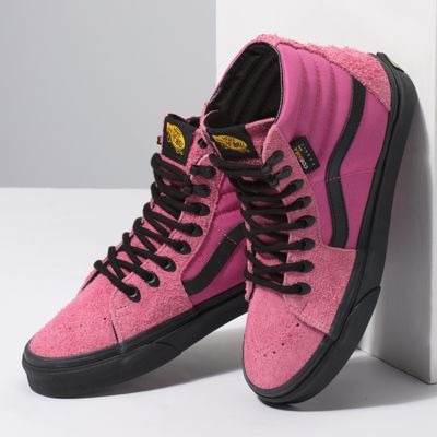 Vans Women Shoes Cordura Sk8-Hi Azalea Pink/Black